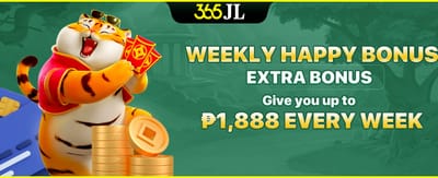 Weekly Happy Bonus banner